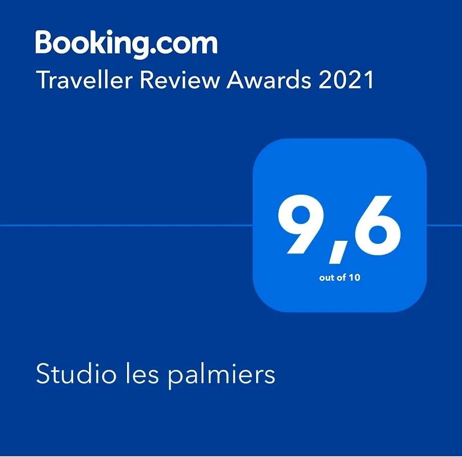 Studio Les Palmiers Menton Appartement